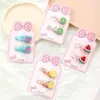 Pinzas para el Cabello de Niña de Moda Estilo Coreano, Accesorios para Niños, Pasadores Frescos y Dulces para Bebé con Elementos de Estrella de Cinco Puntas y Frutas