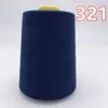 Hilo Industria 402 Hilo para Coser de Alta Velocidad Carrete Grande Hilo para Máquina de Coser de Mesa Hilo de Poliéster en Carrete Hilo para Overlock de Prendas Agujas de Coser de Colores