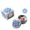 Cera de soja transfronteriza ¿Vela aromática seca? Regalo de boda, regalo de cumpleaños, vela de incienso con fragancia floral.
