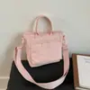 Bolsos para Mujer 2025 Otoño Nuevo Bolso Tote de Gran Capacidad Bolso de Lona Simple Retro Bolso Tote Bolso Cruzado Casual Moderno