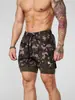 Shorts deportivos de doble capa 2 en 1 YOUNGLA para fitness y entrenamiento de carrera al aire libre, pantalones deportivos elásticos, de secado rápido para verano