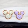 Pintura en spray creativa nueva Muñeca de dibujos animados Mickey Accesorios de joyería DIY Carcasa de teléfono móvil Material de belleza Accesorios para zapatos con agujero