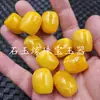 Cuentas de jade ámbar imitación antiguo, cuentas de ábaco, cuentas sueltas, cuentas de barril de ámbar amarillo aceite de pollo imitación, accesorios de joyería Lulutong, cuentas hechas a mano