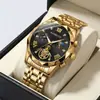 Reloj para Hombre Más Vendido Moderno Resistente al Agua Multifuncional Casual Moda Tendencia Luminoso Reloj de Cuarzo para Hombre Transfronterizo