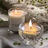Molde de Resina de Cristal DIY Papoula Criativo Vela Suculenta Planta Alívio Tigela Molde de Silicone Atacado em Estoque