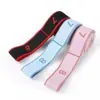 Bandas de resistência para yoga, bandas de resistência digitais segmentadas, bandas de treinamento de força, bandas de fitness para exercícios de costas, Pilates, dança e modelagem corporal