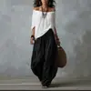Conjunto de Camiseta de un Hombro y Pantalones de Pierna Ancha Estilo Europeo y Americano Nuevo 2026 para Mujer, Elegante y de Moda Conjunto Casual de Dos Piezas con Mangas Largas