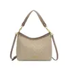 Nova Bolsa Hobo Clássica Feminina Padrão C Folha de Louro Versátil Moda Bolsa de Axila Tendência Exquisita Bolsa de Ombro Transversal