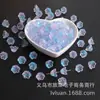 Chapéu Flor de Lírio Bicolor Galvanizado Colorido Acessórios para Corrente de Celular Pulseira Colar Base Flor de Lírio Joias Feitas à Mão DIY