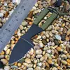 Mini Cuchillo Recto, Cuchillo Pequeño Colgante Estilo Collar, Mini Cuchillo Recto Portátil, Mini Cuchillo Recto Pequeño Multifuncional para Exteriores, Mini Cuchillo Recto Pequeño con Funda K