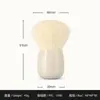 Brocha para Polvos con Cabeza de Hongo, Brocha de Maquillaje, Brocha Retráctil para Polvos, Herramienta de Maquillaje, Brocha para Rubor y Base, Brocha para Polvos Fijadores