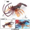 Simulación de cognición infantil educación temprana Penaea Monodon camarón tigre acuático langosta de agua dulce animal modelo juguete adornos