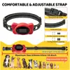 Dispositivo Antiladridos para Mascotas con Pantalla a Color Transfronterizo Collar Eléctrico de Descarga Recargable Entrenador de Perros Collar Inteligente