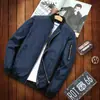 Chaqueta Casual para Hombre Joven, Nueva de Primavera y Otoño, Ajuste Japonés, Transpirable, Casual, Ordinaria, Sin Capucha, con Cremallera