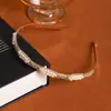 Diadema de Perlas Incrustadas con Diamantes Estilo Pequeño Fragante Primavera y Verano, Tocado de Moda de Gama Alta y Versátil para Mujeres, Accesorios para el Cabello Dulces y Elegantes al por Mayor