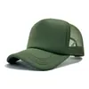 Gorra de Malla Esponjosa Logo Impreso Personalizado Multicolor Exportación Protección Solar Gorra de Béisbol Gorra Publicitaria Sombrero de Voluntario