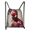 Nueva Bolsa de Almacenamiento Cruzada de Poliéster con Cordón de Marvel Spider-Man Mochila con Cordón de Gran Capacidad Fabricante Venta al por Mayor