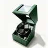 Caja Enrolladora de Relojes Mecánicos Colocador Giratorio Caja de Almacenamiento Oscilante para Relojes Caja de Regalo Mecánica para el Hogar