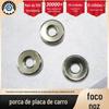 Porcas para Placa de Carro de Aço Inoxidável 304 Personalizadas pelo Fabricante, Porcas Universais para Fixação de Placa de Licença, Porcas Antifurto para Placa de Licença