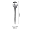 Juego de Cuchillo, Tenedor y Cuchara Martillados Estilo Retro para Uso en Restaurante, Incluyendo Cuchara para Sopa, Tenedor de Fruta y Cucharilla para Café, Hecho de Acero Inoxidable
