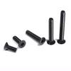 Grado 10.9 Negro Gb2673 Torx Avellanado Tornillos para Máquina Tornillos Antirrobo Agujero Torx Cabeza Plana M3M4M5M6-M10