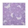 Papel de Regalo Flor Corazón Dulce Roland Película Plástica Impermeable Borde de Corazón Papel de Regalo para Flores Ramo
