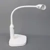 Pinza de Escritorio Intercambiable Clip de Escritorio Fijo Lente de 120 mm 6 Luces LED Libro de Lectura Reparación Lupa