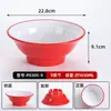 Tazón de melamina A8 para hot pot picante, tazón cónico de melamina de dos tonos, tazón para fideos de caracol de restaurante de fideos comercial, tazón para ramen, tazón para fideos mixtos