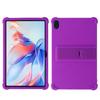 Funda de cuero de silicona compatible con Blackview Tab11 WiFi, funda protectora resistente a caídas para tableta y computadora, funda blanda con soporte.