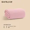 Toalla de Baño Rayada Sanli, Nueva Toalla de Baño de Terciopelo Coral, Más Absorbente que el Algodón Puro, Adecuada para Adultos, Hombres y Mujeres, Parejas