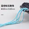 Cuentas Espaciadoras de Malaquita Natural para Pulseras Hechas a Mano DIY y Accesorios de Joyería al por Mayor