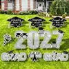 Amazon Transfronterizo 2027 Temporada de Graduación Cartel de Estaca para Jardín, Diseño Personalizado, Cartel de Graduación Personalizado