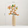 Vaso Cerâmico Moderno Simples Shumen Luxo Acessível Pacote de Flores Artificiais Decorativas de Ponta Ornamentos para Arranjo de Flores da Sala de Estar