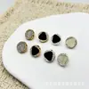 Botones triangulares interiores cosidos a mano, cárdigan de moda estilo Chanel, botones metálicos para camisas y trajes, accesorios de botones decorativos para manualidades