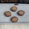 Accesorios para Joyería DIY, Cuentas Espaciadoras Pequeñas de Palo de Rosa para Tejer Pulseras y Collares, Cuentas para Colgante de Coche, Colgante de Palo de Rosa