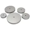 Placa de Teto Espessa Giratória 0,8T Placa Lateral Reta Base Acessórios para Luminária de Teto Placa de Iluminação
