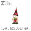Peluche de Gnomo Navideño con Sombrero de Cuadros