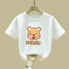 2211# Camiseta de Verano para Niños y Niñas 100% Algodón Manga Corta Nuevo Estilo Infantil Top Holgado Ropa de Verano para Niños Ropa Infantil