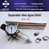 Processador de fonte de gás de plasma Delixi Filtro regulador de pressão Componente pneumático Válvula redutora de pressão Separador de óleo e água