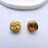 Zircônia Quadrada Laço Multi-Furo Contas Espaçadoras DIY Colar Pulseira Artesanal Acessórios para Miçangas