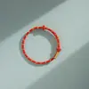 Pulsera del Festival del Bote del Dragón de Cuerda Colorida Pulsera Pulsera de Cuerda para el Pie Niños y Niñas Bebé Niños Tejido Cinco Colores Pareja Buena Suerte Cuerda Roja