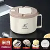 304 Aço Inoxidável Isolamento Grande Capacidade Cantina Artefato de Macarrão Instantâneo Tigela de Macarrão Instantâneo Dormitório Estudantes com Tampa Japonês