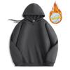 Sudadera con Capucha de Algodón Chino Pesado de 600 g con Logo Estampado en el Hombro Ropa de Trabajo en Equipo Uniformes de Clase Uniformes de Grupo Otoño e Invierno Bordado Plus