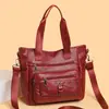 Bolso de Mujer 2026 Nuevo Modelo Bolso de Madre para Damas Bolso Versátil de Hombro Cruzado Gran Capacidad Bolso de Cubo Casual