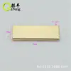 Acessórios de ferragem para malas Qifeng ferragens para vestuário marca registrada de vestuário marca registrada de carteira sinal de ferragem de marca registrada marca registrada em branco de liga