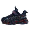 Zapatos Infantiles 2024 Nuevo Estilo Coreano Malla Doble Transpirable Amortiguación Versátil Luminosos Tenis para Correr Estilo Coreano Casual