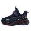 Zapatos de Malla Primavera Transfronterizos para Niños de Fabricantes de Fujian, Zapatos de Malla Transpirables para Niños, Zapatos Ligeros de Doble Malla para Correr para Niños Medianos y Grandes