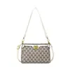 Bolso de Mujer de Gama Alta 2026 Nuevo Bolso Cuadrado Pequeño Estampado Retro Europeo y Americano Bolso de Hombro Cruzado Versátil Bolso de Axila Moderno