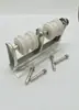 Suporte Isolador de Porcelana para Fio de Rua Galvanizado Suporte de Parede para Puxar Fio Fio com Núcleo de Alumínio Ferramenta de Fiação Fixador de Fio Externo