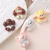 Acessórios de resina DIY de desenho animado, cachorrinho adorável, cola creme, presilha de cabelo feita à mão, capa de celular, acessórios para fivela de sapato, lote